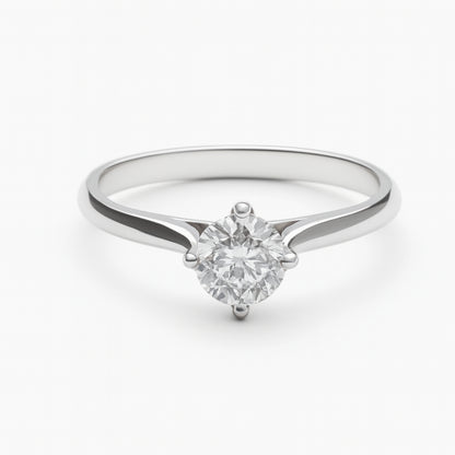 Solara™ by Zyrene – Classic Solitaire Ring | 925 Sterling Silver | Lifetime Plating & 6-Month Warranty